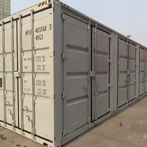 CONTENEDOR MARÍTIMO DE 40 PÉS HC COM 4 PORTAS LATERAIS - NOVE